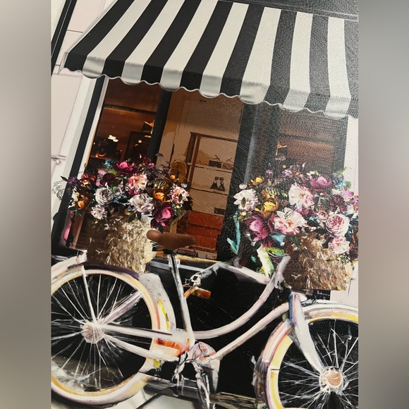 Design District Gucci Store Front Floral Bicycle Wall Decor - Picture 2 of 6